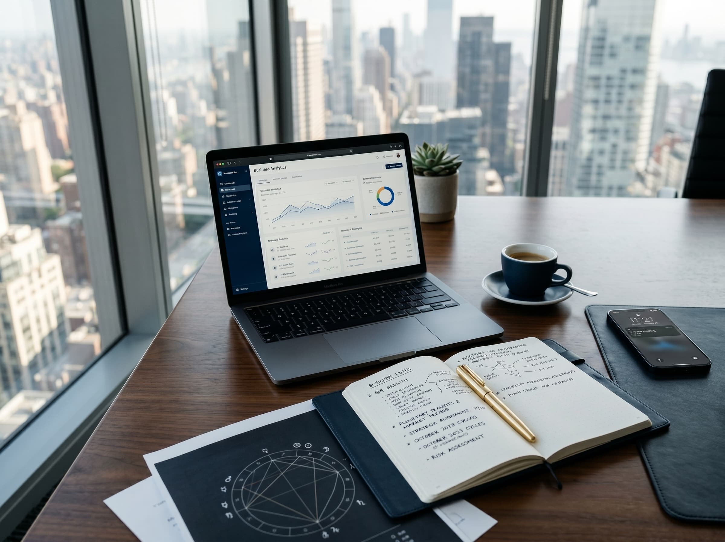 Astrology for Business: What Your Natal Chart Reveals About Your Entrepreneurial Potential