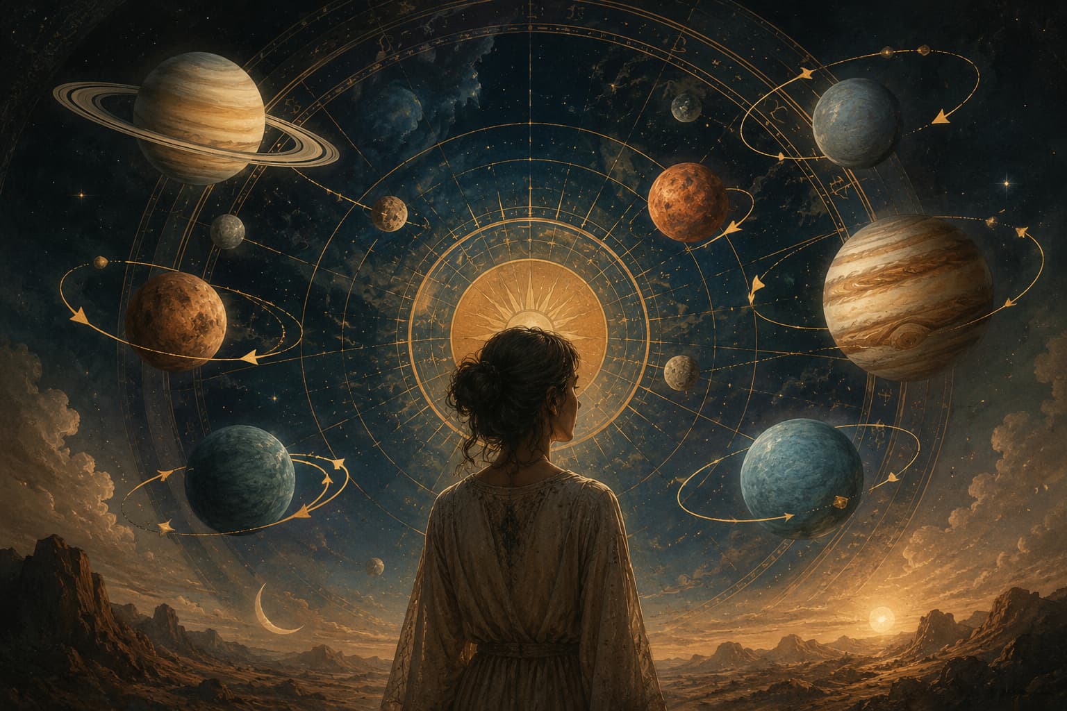 Retrograde Planets in the Solar Return: What It Actually Means for Your Year